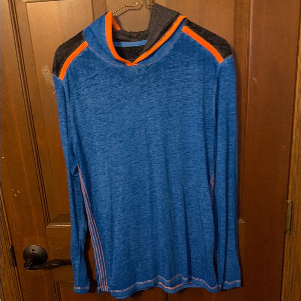 BKE Blue and Orange Kids Hoodie